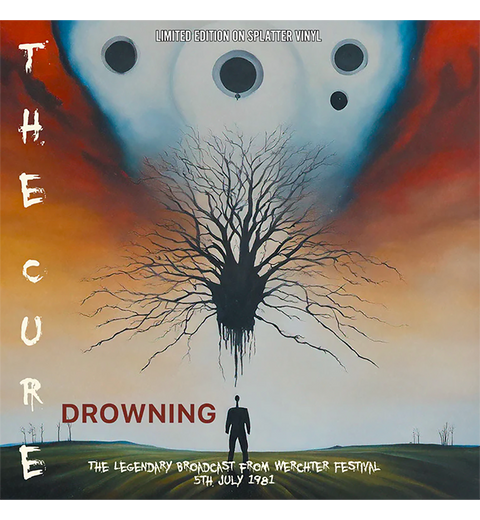 The Cure – Drowning: Live at the Rock Werchter Festival, Belgium, 1981 (Limited Edition 12-Inch Album on Splatter Vinyl)