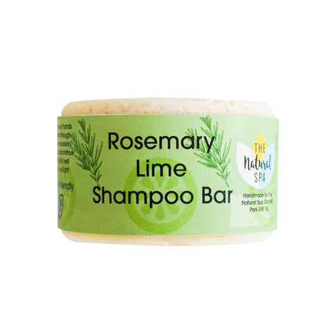 Rosemary & Lime Shampoo Bar | Natural Hair Wash for All Hair Types | Vegan, Plastic-Free Hair Care