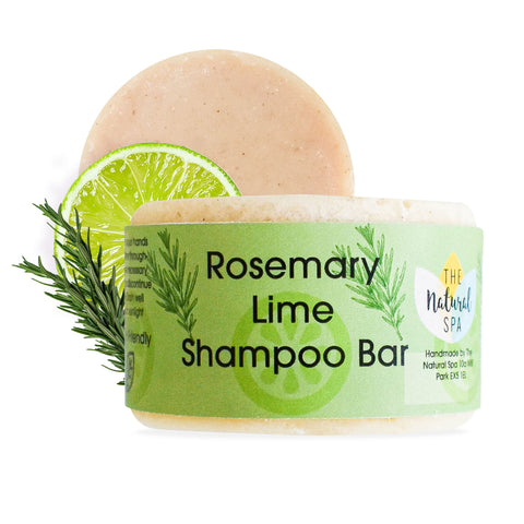 Rosemary & Lime Shampoo Bar | Natural Hair Wash for All Hair Types | Vegan, Plastic-Free Hair Care