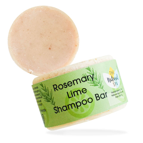 Rosemary & Lime Shampoo Bar | Natural Hair Wash for All Hair Types | Vegan, Plastic-Free Hair Care