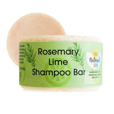 Rosemary & Lime Shampoo Bar | Natural Hair Wash for All Hair Types | Vegan, Plastic-Free Hair Care