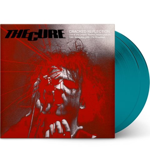 The Cure – Cracked Reflection: Live in Washington, D.C., 1984 (Limited Edition Double-LP on Transparent Teal Vinyl)