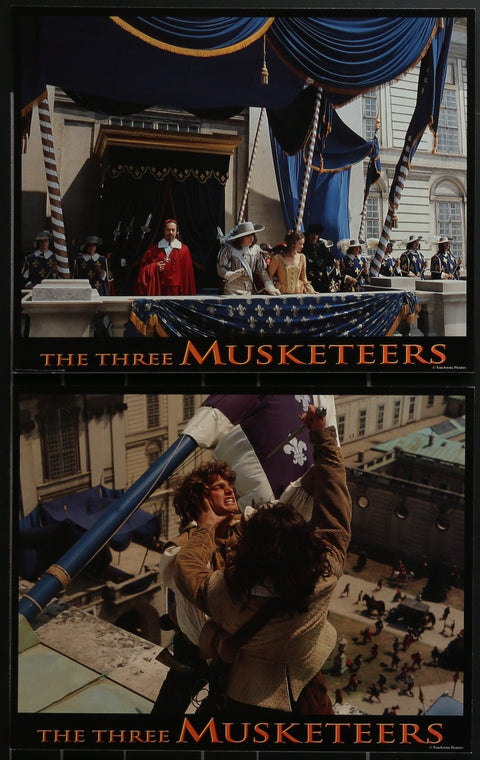 Les Trois Mousquetaires (1993) Cartes de promotion originales américaines x 8