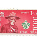 Togo Stamp 1961 50 French African CFA centime Daniel C. Beard (1850-1941)
