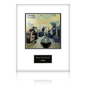 Tony McCarroll Signed Oasis Mount #1