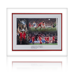 Trevor Francis Signed Nottingham Forest Montage Mount