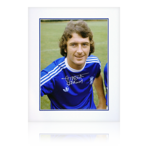 Trevor Francis Signed Birmingham City Mount