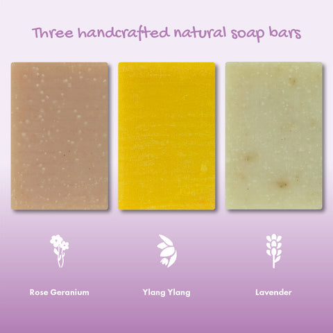 Trio Gift Set - Rose Geranium, Ylang Ylang, Lavender