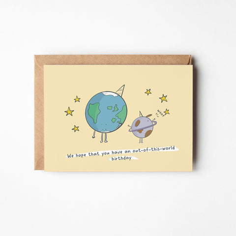Out Of This World | Greeting Card