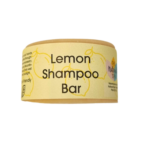 Lemon Shampoo Bar | Natural Hair Wash for All Hair Types | Vegan, Plastic-Free Hair Care