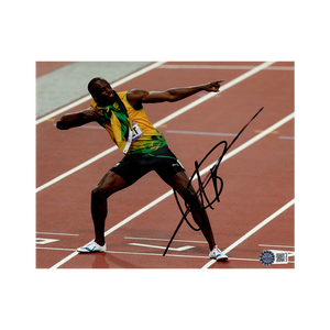 Usain Bolt Signed 10x8 Image