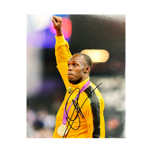Usain Bolt Signed 10x8 Image