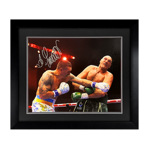 Oleksandr Usyk Signed 20x16 Deluxe Mount Frame