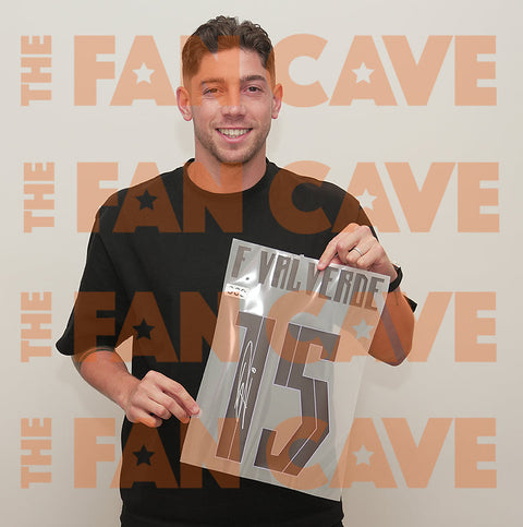Federico Valverde Signed Uruguay Classic Frame