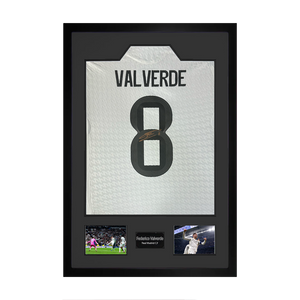 Federico Valverde Signed Real Madrid Premium Frame