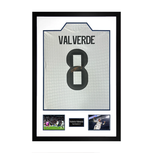 Federico Valverde Signed Real Madrid Premium Frame