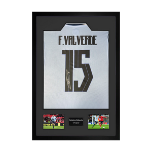 Federico Valverde Signed Uruguay Premium Frame