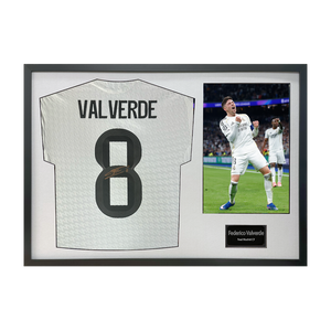 Federico Valverde Signed Real Madrid Classic Frame