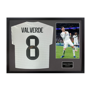 Federico Valverde Signed Real Madrid Classic Frame