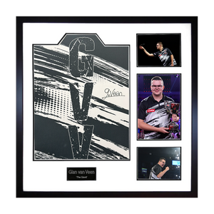 Gian van Veen Signed Shirt Elite Frame