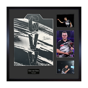 Gian van Veen Signed Shirt Elite Frame
