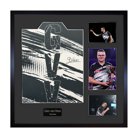 Gian van Veen Signed Shirt Elite Frame