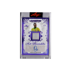 Leaf Auto Memorabilia Vinicius Junior 4/8