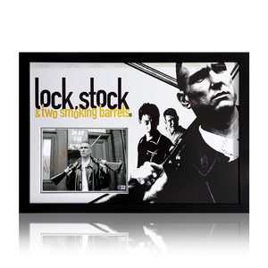 Vinnie Jones Signed Lock, Stock and Two Smoking Barrels Premium Frame (ACG Cert)