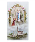 Vintage Prayer Card Religion Holy Our Lady Maria Poland Jesus Christ Church Pray Christian Catholic