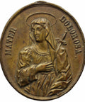 Vintage Religion Medallion Jesus Christ Christianity Medal