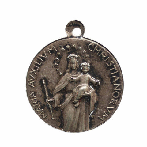Vintage Religious Medal St. John Bosco Catholic Medallion