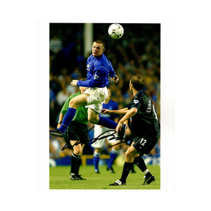 Wayne Rooney Signed 12x8 Image