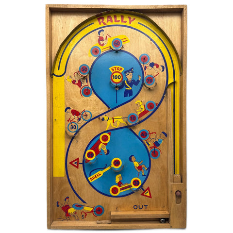 Weinig voorkomend knikkerspel - Board game - Wood