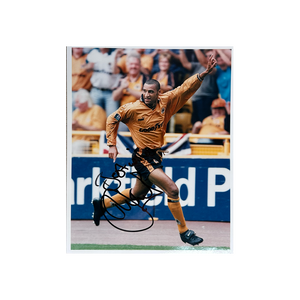 Dean Richards Signed Wolverhampton Wanderers 10x8 #3