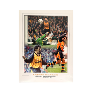 Don Goodman Signed Wolverhampton Wanderers 16x12 Image