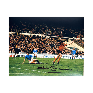 John Richards Signed Wolverhampton Wanderers 10x8 #1