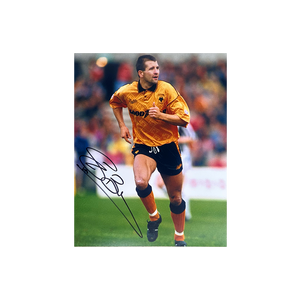 Steve Bull Signed Wolverhampton Wanderers 10x8