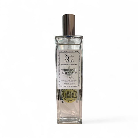 Wood Sage & Sea Salt Luxury Room Spray (Alcohol‑Free) – 100ml