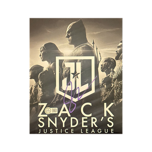 Zack Snyder Signed Justice League 10x8 Image 3 (AFTAL Authenticated)