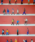 Giorgio Stocco - People walking 97-opera unica