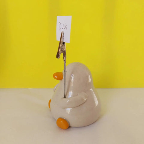 Jemima with the Reminder - Helpful Note Holder Duck