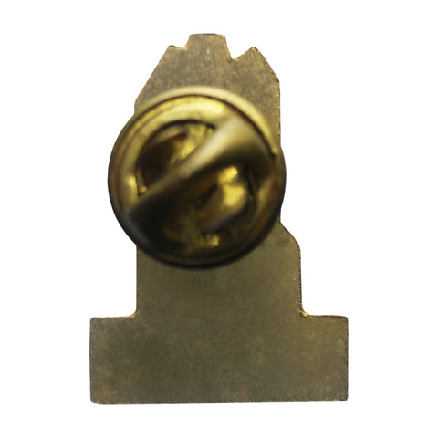 Abaye St Paul Wisques Religion Pin Badge Christian Vintage