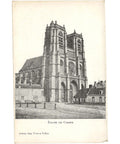 Abbey of Saint - Pierre de Corbie France Vintage Postcard
