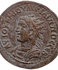 AD 247 - 249 Philip II Mesopotamia, Nisibis, Roman Empire (Provincial) Coin