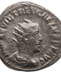 AD 251 - 253 Roman Empire Antoninianus of Trebonianus Gallus Coin