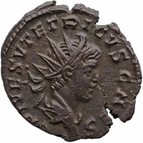 AD 273 - 274 Roman Empire Coin Tetricus II Antoninianus