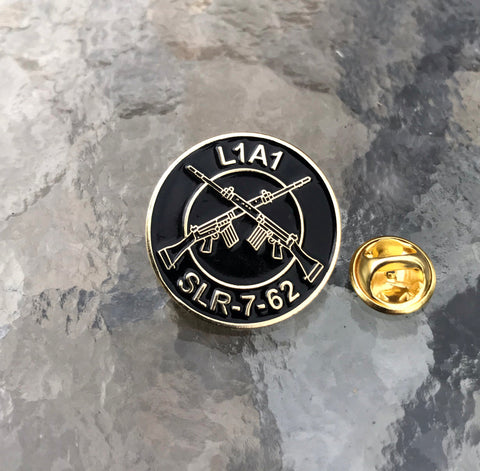 SLR 7.62 Pin Badge