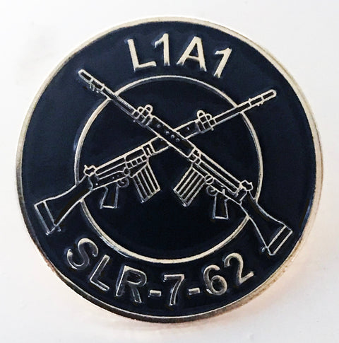 SLR 7.62 Pin Badge