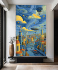 Mrs Art Prime - "The Genova Surrealistic Cityscape #05"