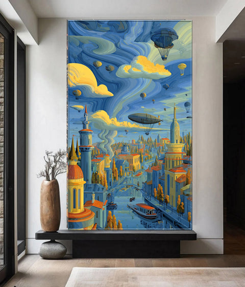 Mrs Art Prime - "The Genova Surrealistic Cityscape #05"